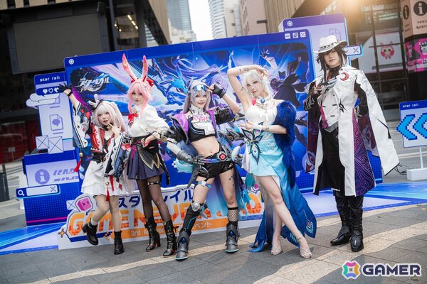 「崩壊：スターレイル」3周年記念「GAME NEVER ENDS」中池袋公園で参加型没入イベント開催中！ミニゲームで遊んで限定グッズをゲットの画像15
