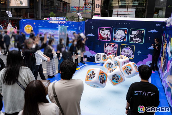 「崩壊:スターレイル」3周年記念「GAME NEVER ENDS」中池袋公園で参加型没入イベント開催中!ミニゲームで遊んで限定グッズをゲットの画像