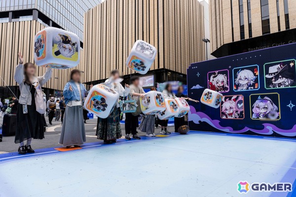 「崩壊:スターレイル」3周年記念「GAME NEVER ENDS」中池袋公園で参加型没入イベント開催中!ミニゲームで遊んで限定グッズをゲットの画像
