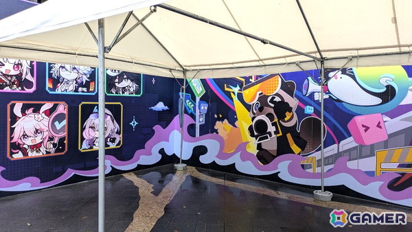 「崩壊：スターレイル」3周年記念「GAME NEVER ENDS」中池袋公園で参加型没入イベント開催中！ミニゲームで遊んで限定グッズをゲットの画像7