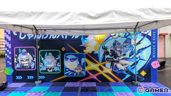 「崩壊：スターレイル」3周年記念「GAME NEVER ENDS」中池袋公園で参加型没入イベント開催中！ミニゲームで遊んで限定グッズをゲットの画像8