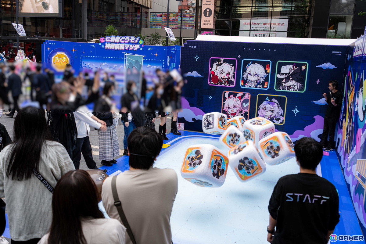 「崩壊：スターレイル」3周年記念「GAME NEVER ENDS」中池袋公園で参加型没入イベント開催中！ミニゲームで遊んで限定グッズをゲットの画像24