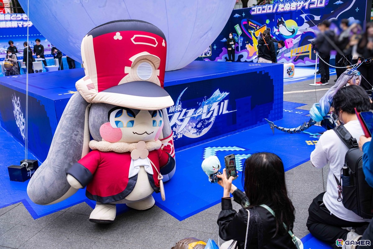「崩壊：スターレイル」3周年記念「GAME NEVER ENDS」中池袋公園で参加型没入イベント開催中！ミニゲームで遊んで限定グッズをゲットの画像27