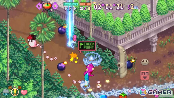 1994年にサンソフトから発売された「はしれへべれけ」のリメイク版「はしれへべれけEX」は9月3日に発売！傑作レースアクションが令和に復活の画像9