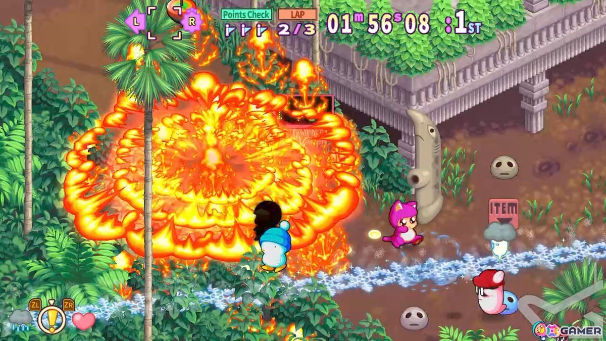 1994年にサンソフトから発売された「はしれへべれけ」のリメイク版「はしれへべれけEX」は9月3日に発売!傑作レースアクションが令和に復活の画像