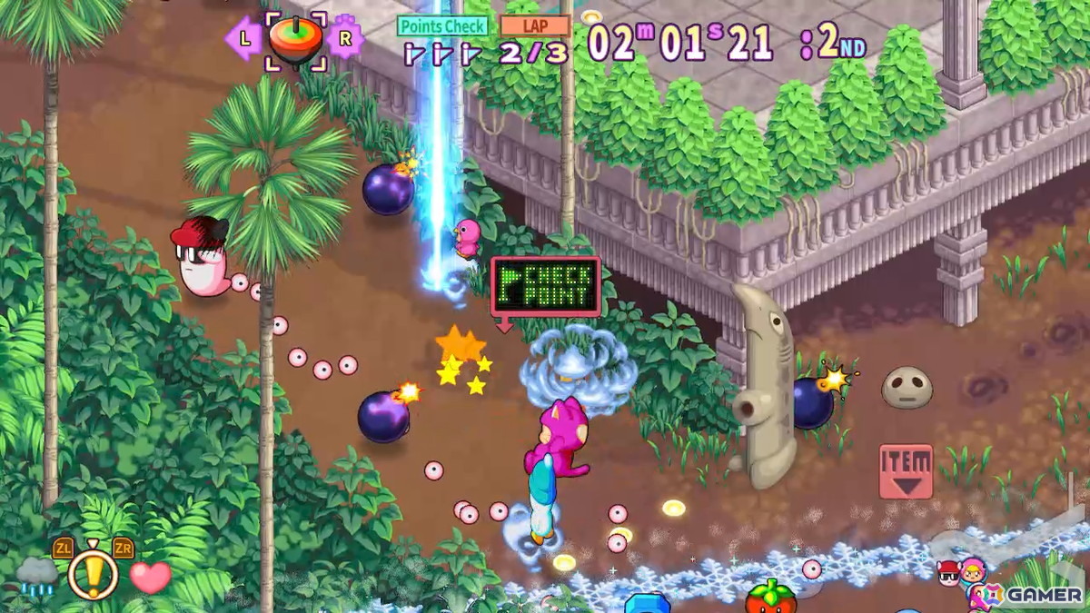 1994年にサンソフトから発売された「はしれへべれけ」のリメイク版「はしれへべれけEX」は9月3日に発売!傑作レースアクションが令和に復活の画像