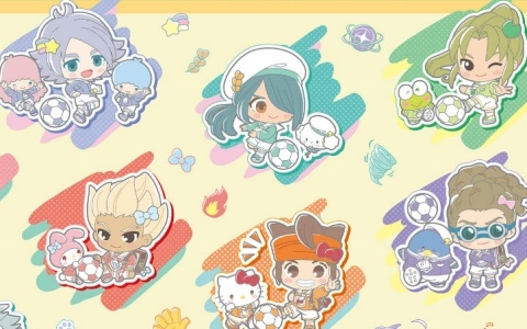 「イナズマイレブン 英雄たちのヴィクトリーロード」×「サンリオキャラクターズ」コラボ第4弾のグッズが登場！