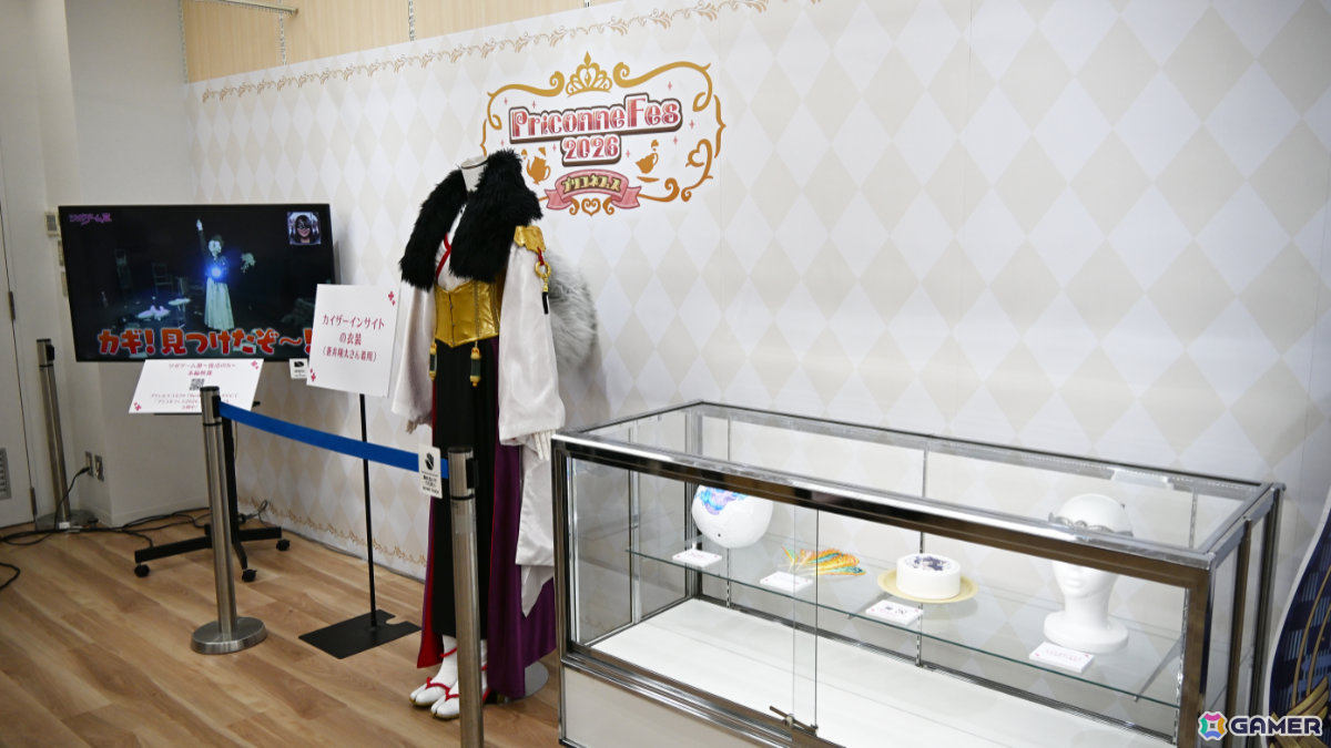 「プリコネR」8周年を記念したアニメイトオンリーショップの店内を紹介！蒼井翔太さん着用のカイザーインサイト衣装や「ツボゲームIII～復活のS～」美術品などの展示もの画像