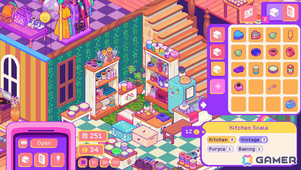 レトロポップなヴィンテージショップを経営するSLG「Thrifty Business ヴィンテージショップへようこそ」が配信中！の画像