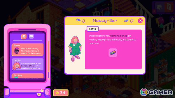 レトロポップなヴィンテージショップを経営するSLG「Thrifty Business ヴィンテージショップへようこそ」が配信中！の画像