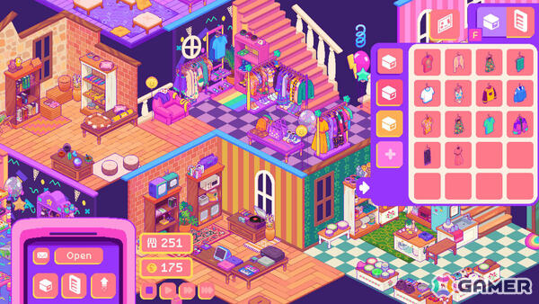 レトロポップなヴィンテージショップを経営するSLG「Thrifty Business ヴィンテージショップへようこそ」が配信中！の画像
