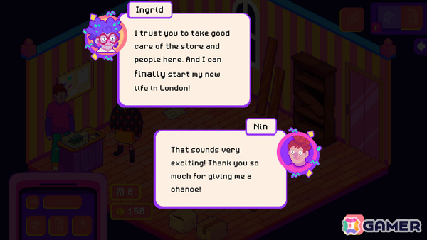 レトロポップなヴィンテージショップを経営するSLG「Thrifty Business ヴィンテージショップへようこそ」が配信中！の画像