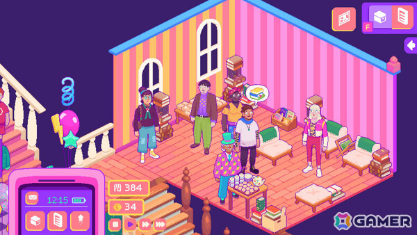 レトロポップなヴィンテージショップを経営するSLG「Thrifty Business ヴィンテージショップへようこそ」が配信中！の画像