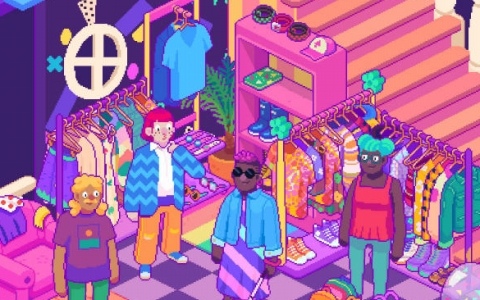 レトロポップなヴィンテージショップを経営するSLG「Thrifty Business ヴィンテージショップへようこそ」が配信中！