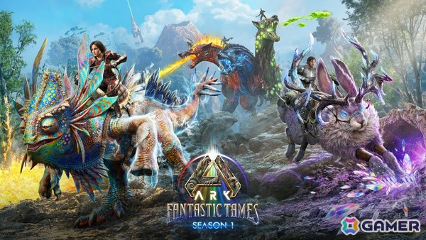 PS5「ARK: Survival Ascended」トリックスターのウサギ・ブローバックなど3種の新生物を収録したDLC「ARK: Fantastic Tames シーズン 1」が発売！の画像1