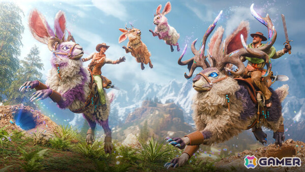 PS5「ARK: Survival Ascended」トリックスターのウサギ・ブローバックなど3種の新生物を収録したDLC「ARK: Fantastic Tames シーズン 1」が発売！の画像2
