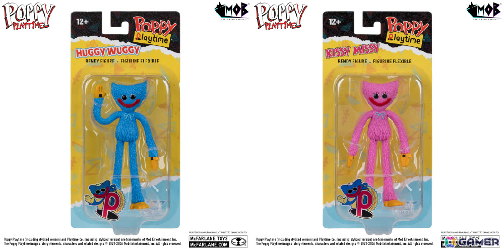 「Poppy Playtime」公式ポップアップストアが6月2日よりラフォーレ原宿で展開！ハギーワギー、キシーミシーのアクションフィギュアなどが新商品として登場の画像