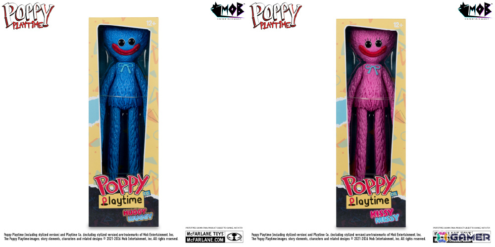 「Poppy Playtime」公式ポップアップストアが6月2日よりラフォーレ原宿で展開！ハギーワギー、キシーミシーのアクションフィギュアなどが新商品として登場の画像