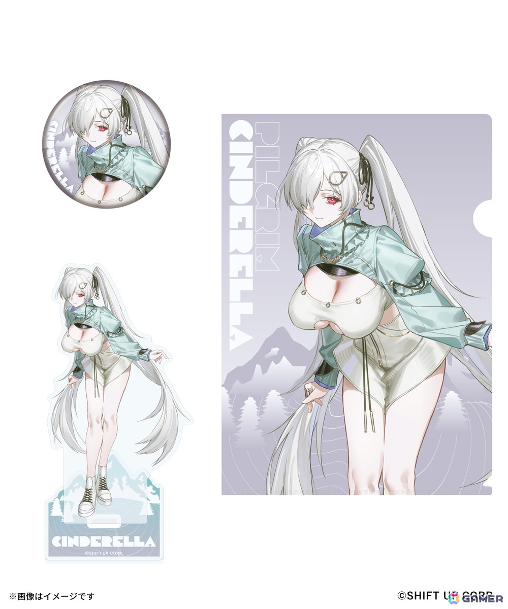 「勝利の女神：NIKKE」とZOZOTOWNがコラボ！キャンプがコンセプトのシンデレラたちの描き下ろしイラストを使用したアイテムが5月29日より販売の画像