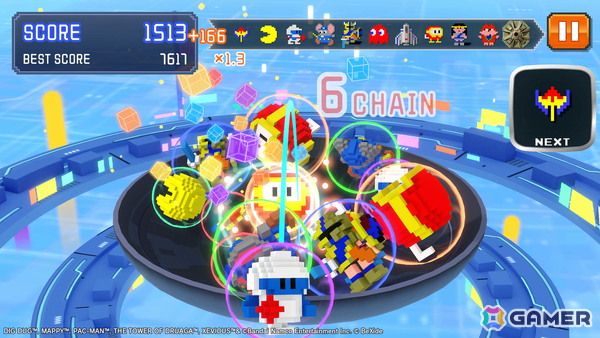 3Dパズルゲーム「NAMCO LEGENDARY Mountains」の期間限定体験版がSteamで配信！パックマンやゼビウスの要素を楽しめるステージをプレイ可能の画像3