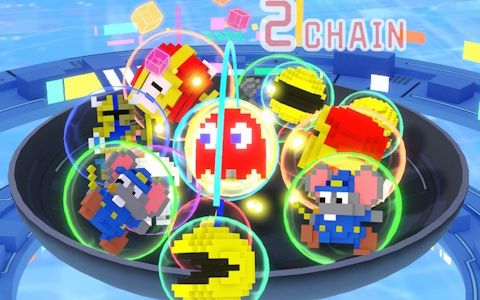 3Dパズルゲーム「NAMCO LEGENDARY Mountains」の期間限定体験版がSteamで配信！パックマンやゼビウスの要素を楽しめるステージをプレイ可能