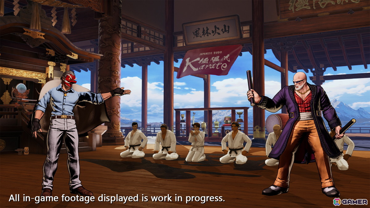 「餓狼伝説 City of the Wolves」のシーズンパス2のDLCキャラ「Mr. KARATE」が5月27日に参戦決定！の画像2