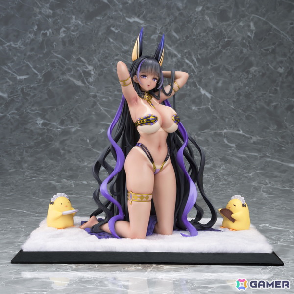 「アズレン」クレオパトラが1/6スケールフィギュアとなって登場！スキン“星辰と薔薇”をモチーフに水着姿を立体化の画像8