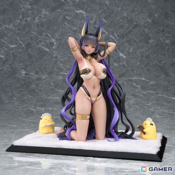「アズレン」クレオパトラが1/6スケールフィギュアとなって登場！スキン“星辰と薔薇”をモチーフに水着姿を立体化の画像9