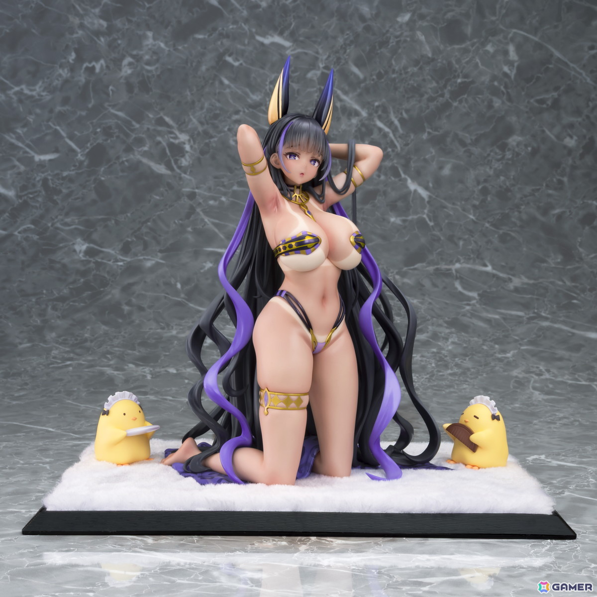 「アズレン」クレオパトラが1/6スケールフィギュアとなって登場！スキン“星辰と薔薇”をモチーフに水着姿を立体化の画像8