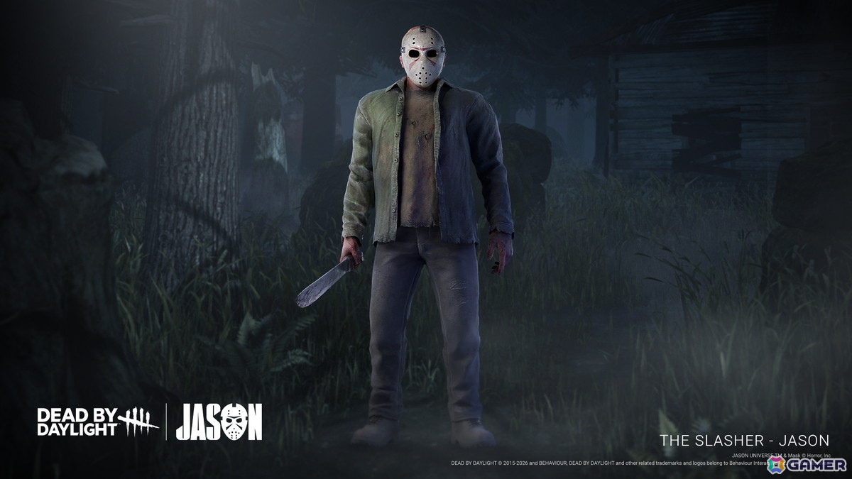 「Dead by Daylight」10周年の節目に「ジェイソン」が満を持して登場！伝説の殺人鬼とともに恐怖にまみれたホラー満載のチャプターが幕を開けるの画像