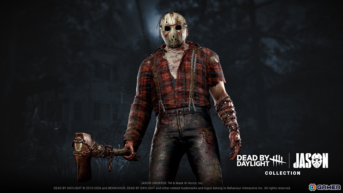 「Dead by Daylight」10周年の節目に「ジェイソン」が満を持して登場！伝説の殺人鬼とともに恐怖にまみれたホラー満載のチャプターが幕を開けるの画像