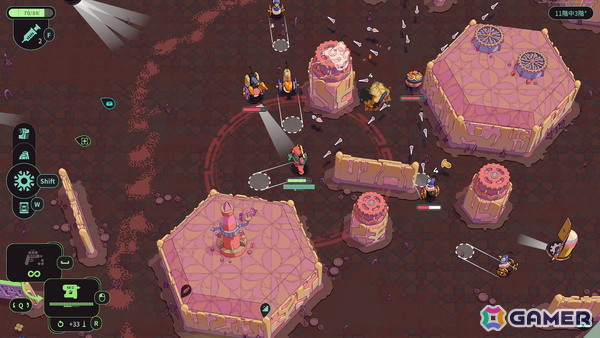 ターン制弾幕ローグライクゲーム「Enter the Chronosphere」の早期アクセスがSteamでスタート！プレイヤーが動かない限り世界も止まる独自のシステムが特徴の画像2