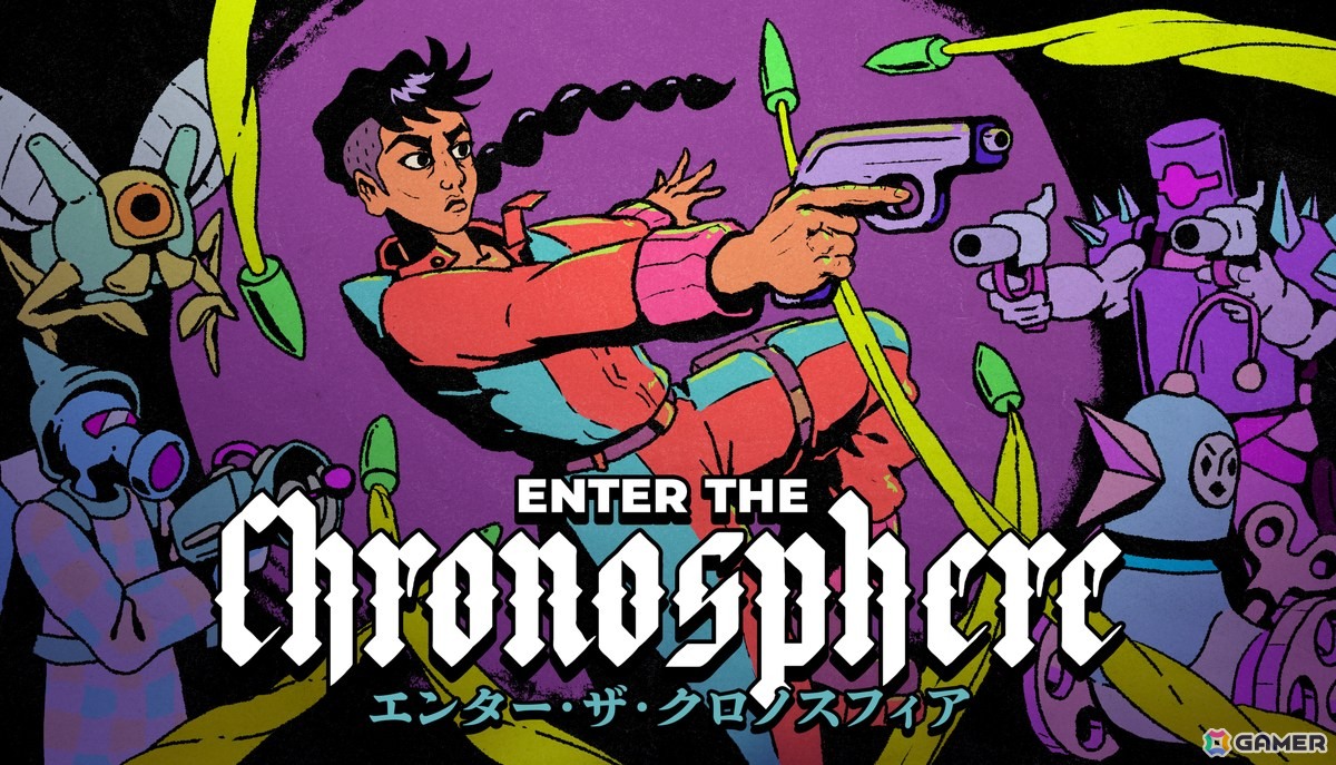 ターン制弾幕ローグライクゲーム「Enter the Chronosphere」の早期アクセスがSteamでスタート！プレイヤーが動かない限り世界も止まる独自のシステムが特徴の画像