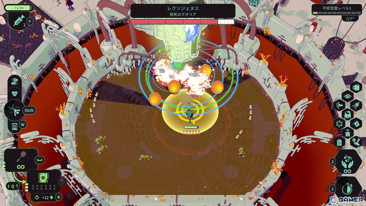 ターン制弾幕ローグライクゲーム「Enter the Chronosphere」の早期アクセスがSteamでスタート！プレイヤーが動かない限り世界も止まる独自のシステムが特徴の画像6