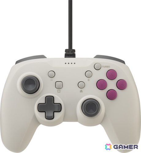 「CYBER・レトロスタイルゲームパッド4B 有線タイプ（Switch2/Switch用）」の発売日が5月27日に決定！の画像