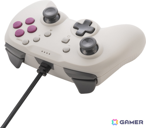 「CYBER・レトロスタイルゲームパッド4B 有線タイプ（Switch2/Switch用）」の発売日が5月27日に決定！の画像