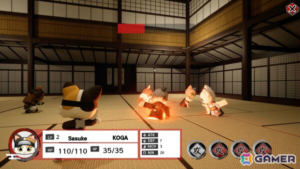 声で猫忍者を育てる育成SLG×タクティカルバトル「NINJA CATS: Tactics」Steam早期アクセスが本日5月26日より開始！の画像