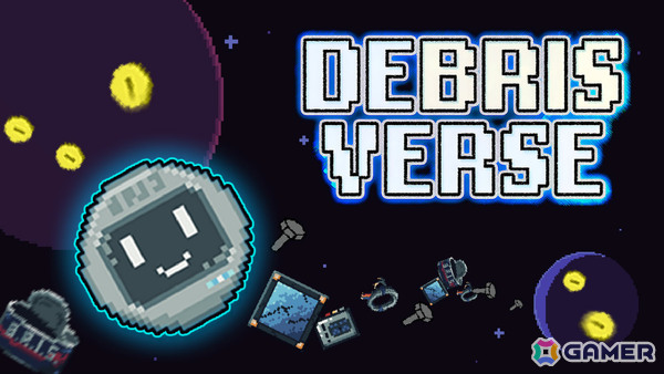 宇宙デブリを壊して借金を返済しながら巨大企業の陰謀を暴くSFインクリメンタルゲーム「DEBRISVERSE」体験版の大型アップデートが実施！の画像1