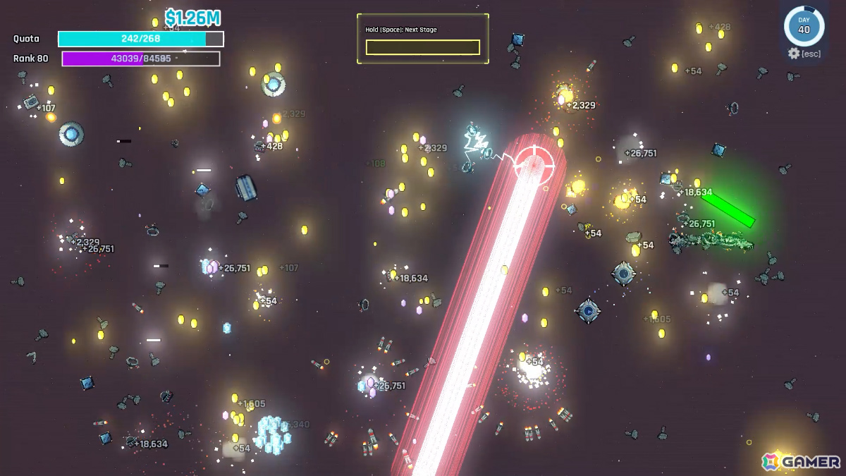 宇宙デブリを壊して借金を返済しながら巨大企業の陰謀を暴くSFインクリメンタルゲーム「DEBRISVERSE」体験版の大型アップデートが実施！の画像