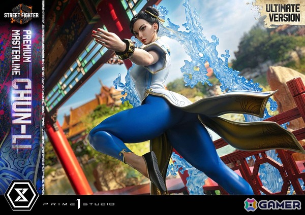 「スト6」で見せる春麗の勇姿を1/4スケールで立体化！朱色の欄干と石畳の紋様が目を引く特製ベースはメトロシティの中華街をイメージの画像15