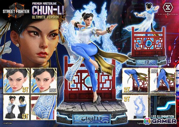 「スト6」で見せる春麗の勇姿を1/4スケールで立体化！朱色の欄干と石畳の紋様が目を引く特製ベースはメトロシティの中華街をイメージの画像16