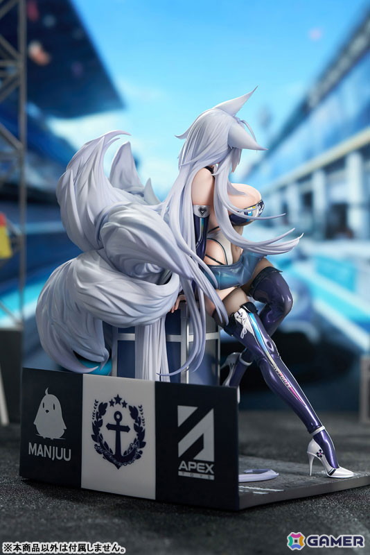 「アズレン」重桜に所属する空母・信濃が寝待の銀輿の姿でフィギュア化！魅力あふれるプロポーションを余すところなく表現の画像16