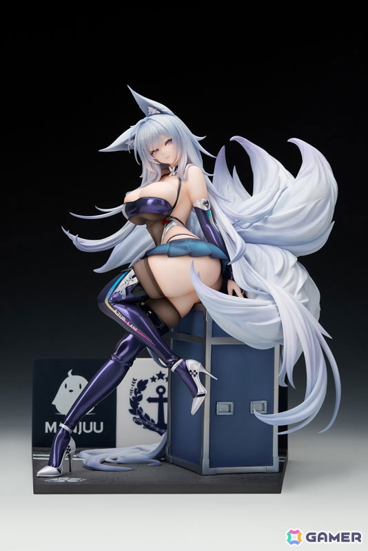 「アズレン」重桜に所属する空母・信濃が寝待の銀輿の姿でフィギュア化！魅力あふれるプロポーションを余すところなく表現の画像