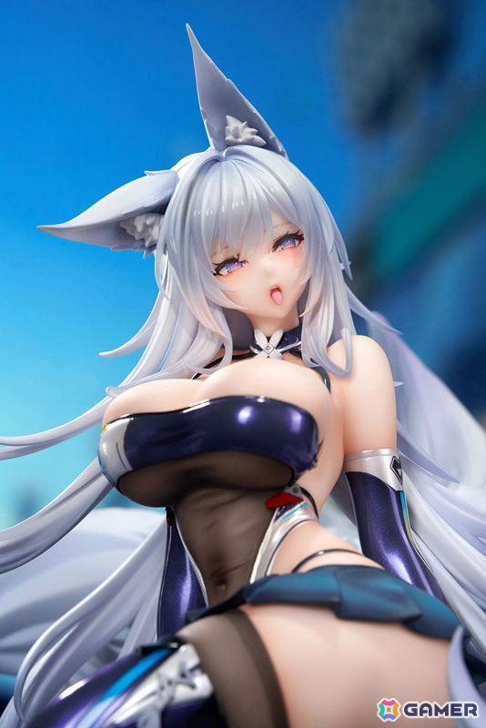 「アズレン」重桜に所属する空母・信濃が寝待の銀輿の姿でフィギュア化！魅力あふれるプロポーションを余すところなく表現の画像