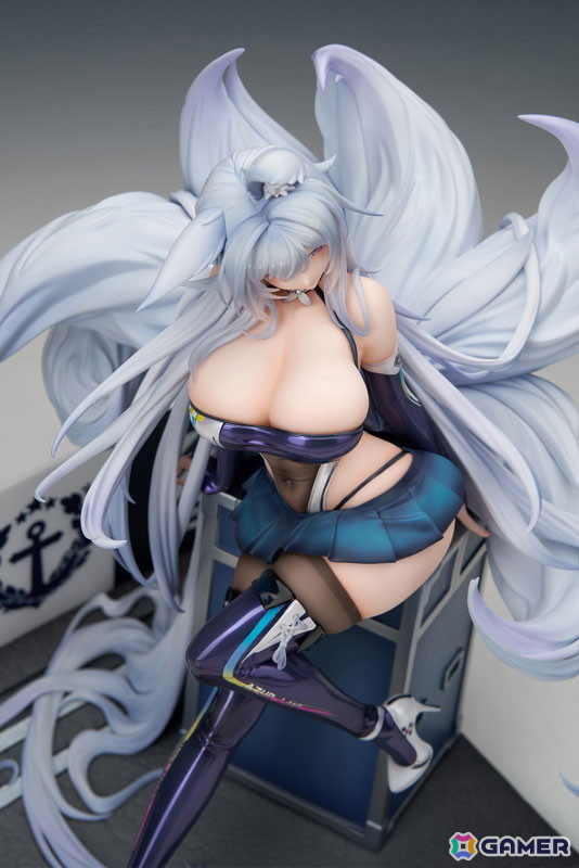 「アズレン」重桜に所属する空母・信濃が寝待の銀輿の姿でフィギュア化！魅力あふれるプロポーションを余すところなく表現の画像