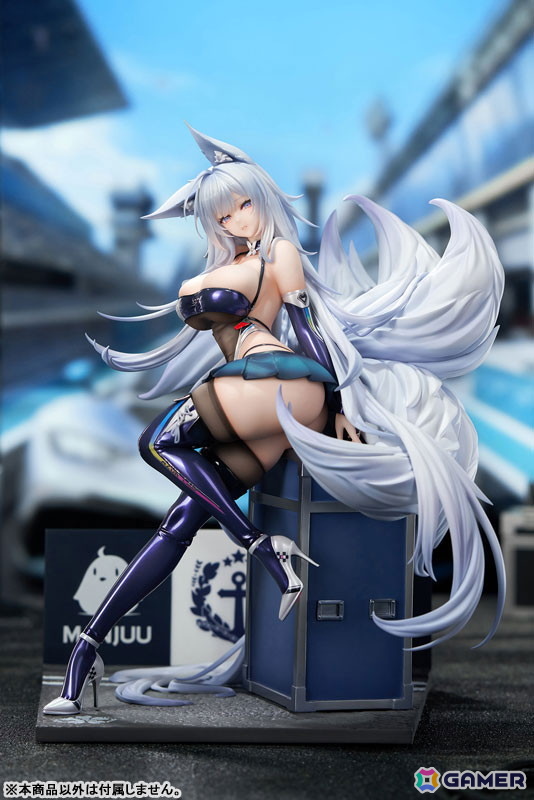「アズレン」重桜に所属する空母・信濃が寝待の銀輿の姿でフィギュア化！魅力あふれるプロポーションを余すところなく表現の画像
