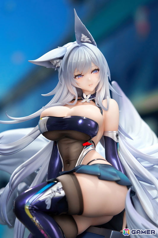 「アズレン」重桜に所属する空母・信濃が寝待の銀輿の姿でフィギュア化！魅力あふれるプロポーションを余すところなく表現の画像