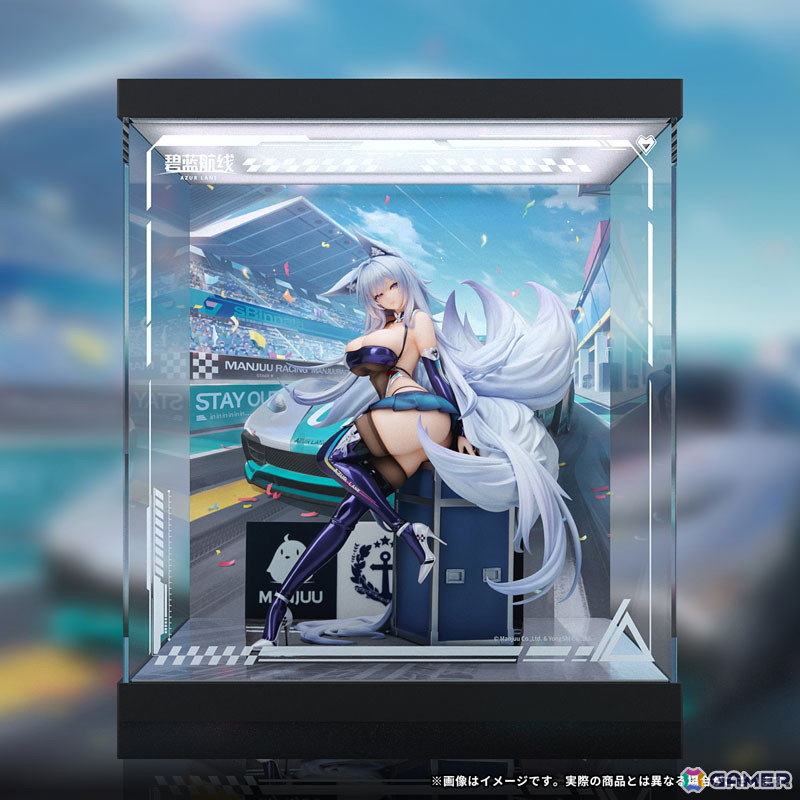 「アズレン」重桜に所属する空母・信濃が寝待の銀輿の姿でフィギュア化！魅力あふれるプロポーションを余すところなく表現の画像