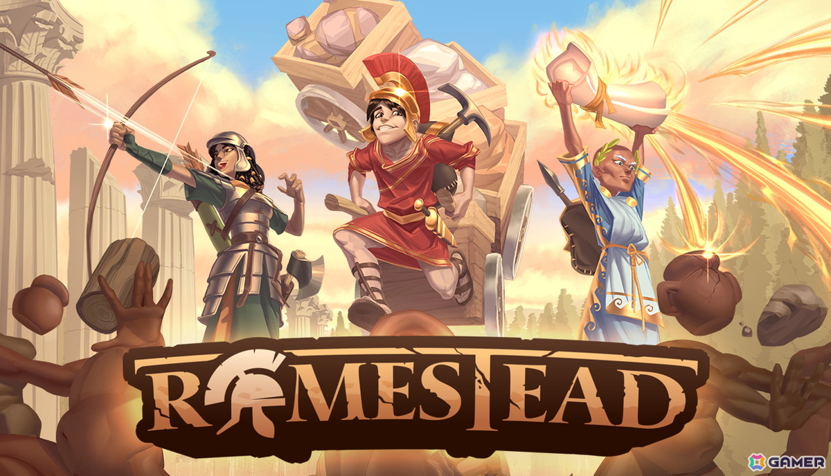 協力型古代ローマ街づくりシム「Romestead」の早期アクセス版がSteamで配信!最大8人で廃墟と化した古代ローマを再建しようの画像