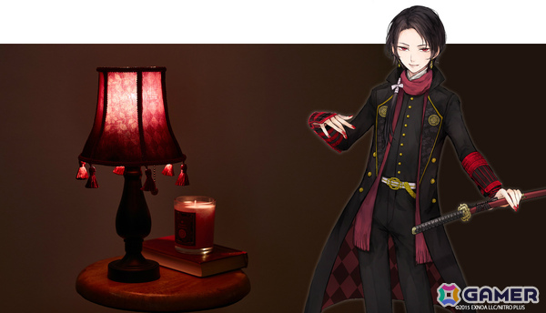 「刀剣乱舞ONLINE」加州清光、へし切長谷部をイメージしたテーブルランプが登場！シェードやプルスイッチのデザインなどこだわりが詰まったアイテムにの画像3